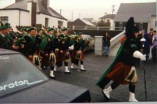 St. Patrick's Day 1993 Dooagh Pipe Band