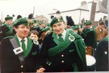St. Patrick's Day 1993 Dooagh Pipe Band