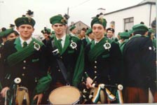 St. Patrick's Day 1993 Dooagh Pipe Band