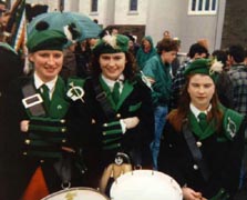 St. Patrick's Day 1993 Dooagh Pipe Band