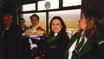 St. Patrick's Day 1999 Dooagh Pipe Band