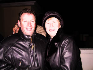 New Year 2002 Dooagh Pipe Band