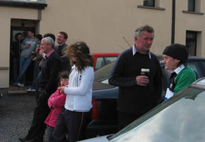 Easter Sunday 2003 Dooagh Pipe Band
