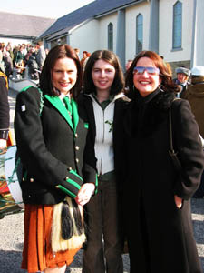 St. Patrick's Day 2003 Dooagh Pipe Band