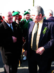St. Patrick's Day 2003 Dooagh Pipe Band