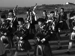 St. Patrick's Day 2004 Dooagh Pipe Band