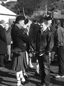 St. Patrick's Day 2004 Dooagh Pipe Band