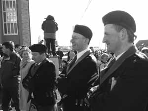 St. Patrick's Day 2004 Dooagh Pipe Band