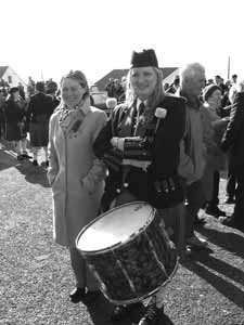 St. Patrick's Day 2004 Dooagh Pipe Band