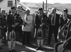 St. Patrick's Day 2004 Dooagh Pipe Band