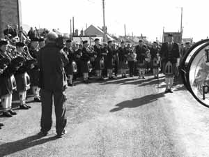 St. Patrick's Day 2004 Dooagh Pipe Band