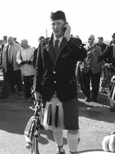 St. Patrick's Day 2004 Dooagh Pipe Band