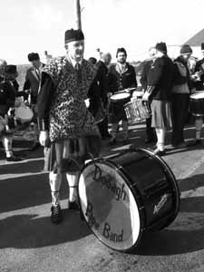 St. Patrick's Day 2004 Dooagh Pipe Band