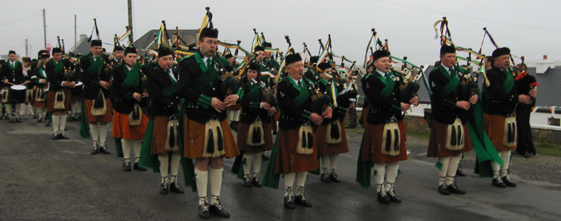 Dooagh Pipe Band