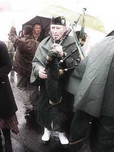 St. Patrick's Day 2007 Dooagh Pipe Band