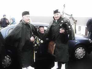 St. Patrick's Day 2007 Dooagh Pipe Band