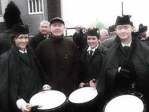 St. Patrick's Day 2007 Dooagh Pipe Band