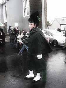 St. Patrick's Day 2007 Dooagh Pipe Band