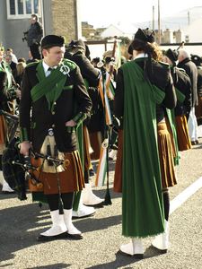 St. Patrick's Day 2008 Dooagh Pipe Band