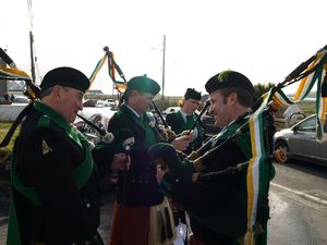 St. Patrick's Day 2009 Dooagh Pipe Band