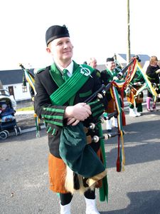 St. Patrick's Day 2009 Dooagh Pipe Band