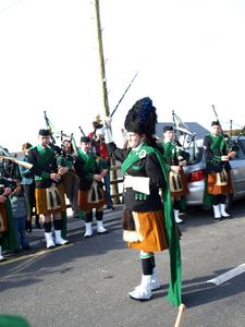 St. Patrick's Day 2009 Dooagh Pipe Band