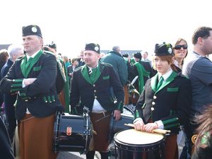 St. Patrick's Day 2009 Dooagh Pipe Band