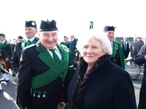 St. Patrick's Day 2009 Dooagh Pipe Band
