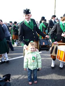St. Patrick's Day 2009 Dooagh Pipe Band