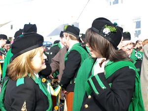 St. Patrick's Day 2009 Dooagh Pipe Band