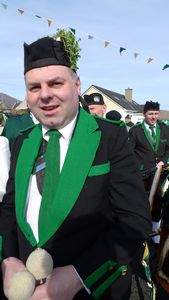 St. Patrick's Day 2009 Dooagh Pipe Band