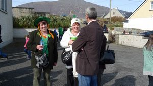 St. Patrick's Day 2009 Dooagh Pipe Band