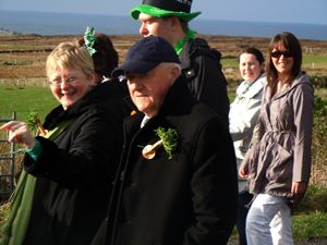 St. Patrick's Day 2011 Dooagh Pipe Band