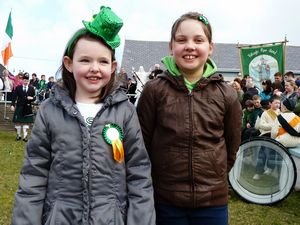 St. Patrick's Day 2011 Dooagh Pipe Band