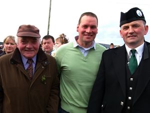 St. Patrick's Day 2011 Dooagh Pipe Band