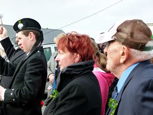 St. Patrick's Day 2011 Dooagh Pipe Band